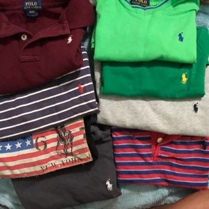 8 polo 4t boys shirts